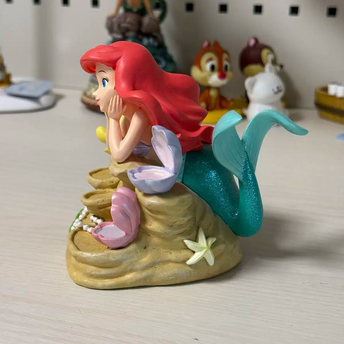 ディズニーストア ♡アリエル フィギュア♡ 万年カレンダー アリエル 万年カレンダー フィギュア ディズニーストア