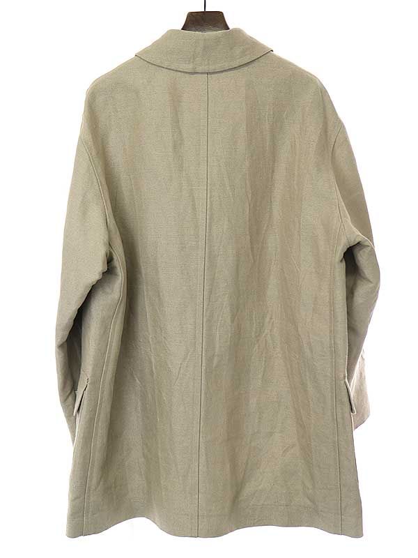 A.PRESSE ア プレッセ 23SS Linen Half Coat コットンリネンハーフ