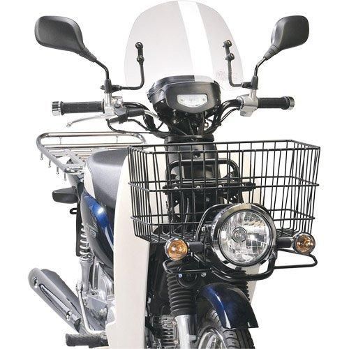 【新品・2営業日で発送】旭風防 ショートバイザー　SPC-08-P　適合：スーパーカブ 110 プロ（中国製） EBJ-JA10／etc... 　受注生産品、注文後キャンセル不可