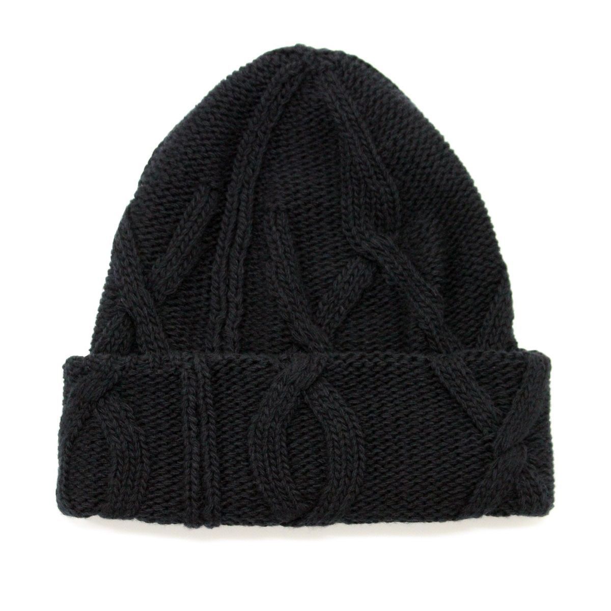 ニット帽 ブラック MONCLER ブラック モンクレール | メンズ 向けの ハット＆ベレー : ニットキャップ 帽子