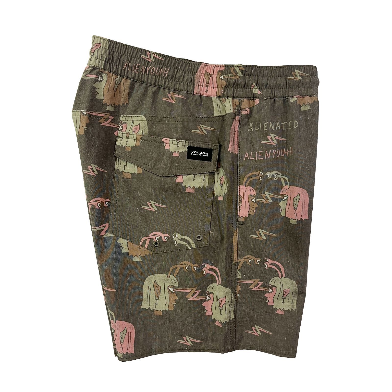 USED／メンズL】VOLCOM ALIENATED TRUNK 17