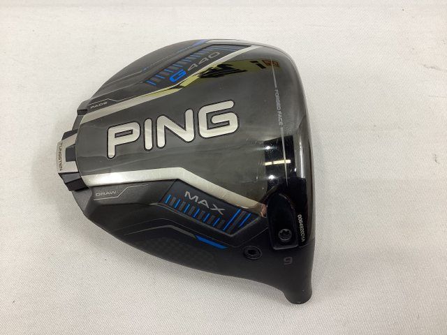 （そこそこ美品）ピン PING G440 MAX 9° ドライバー ヘッド単体 かなり美品☆PING G440max ドライバー 9度☆ヘッドのみ☆HC有り PING