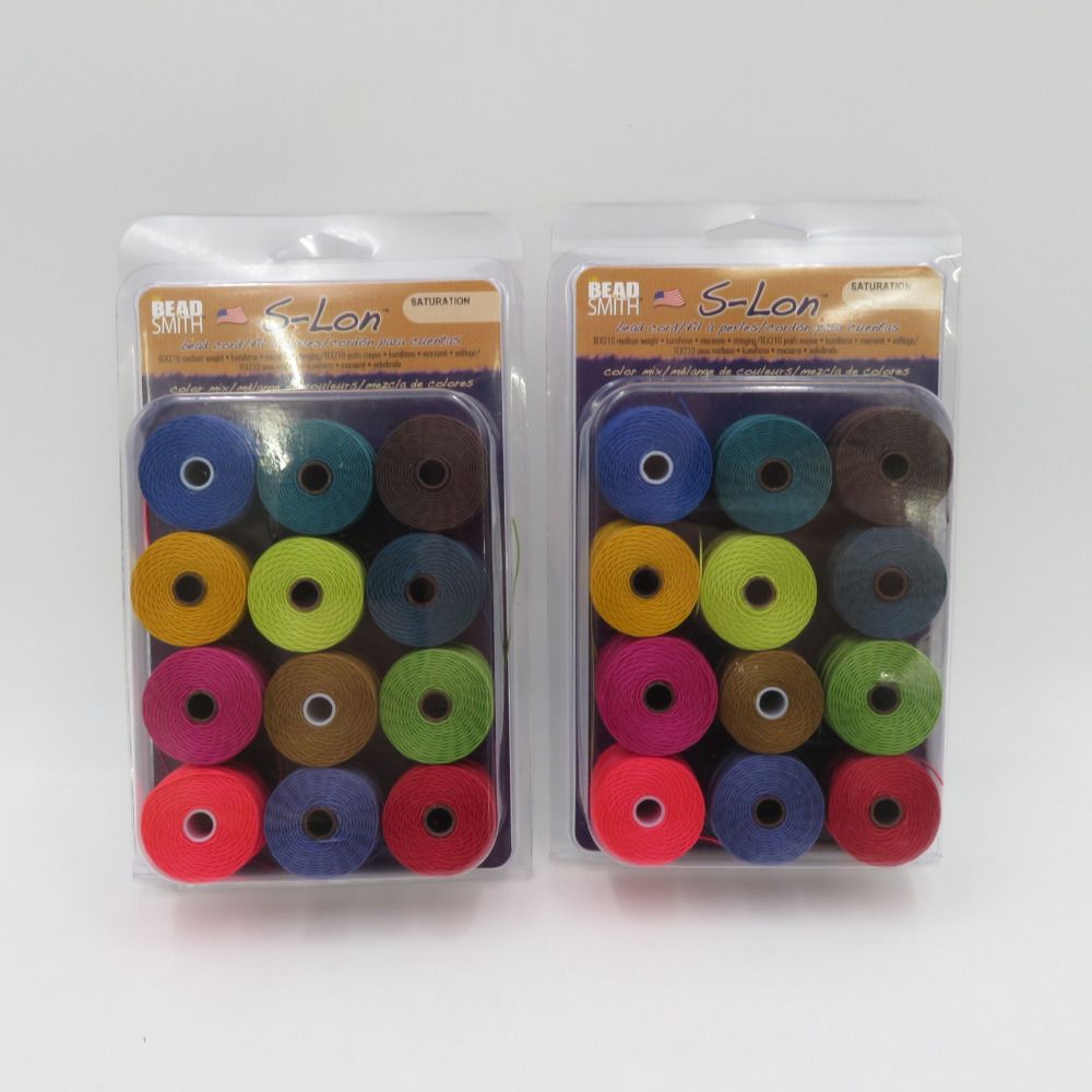 BEAD SMITH ビーズスミス スーパーロン TEX210 12カラーミックス 2