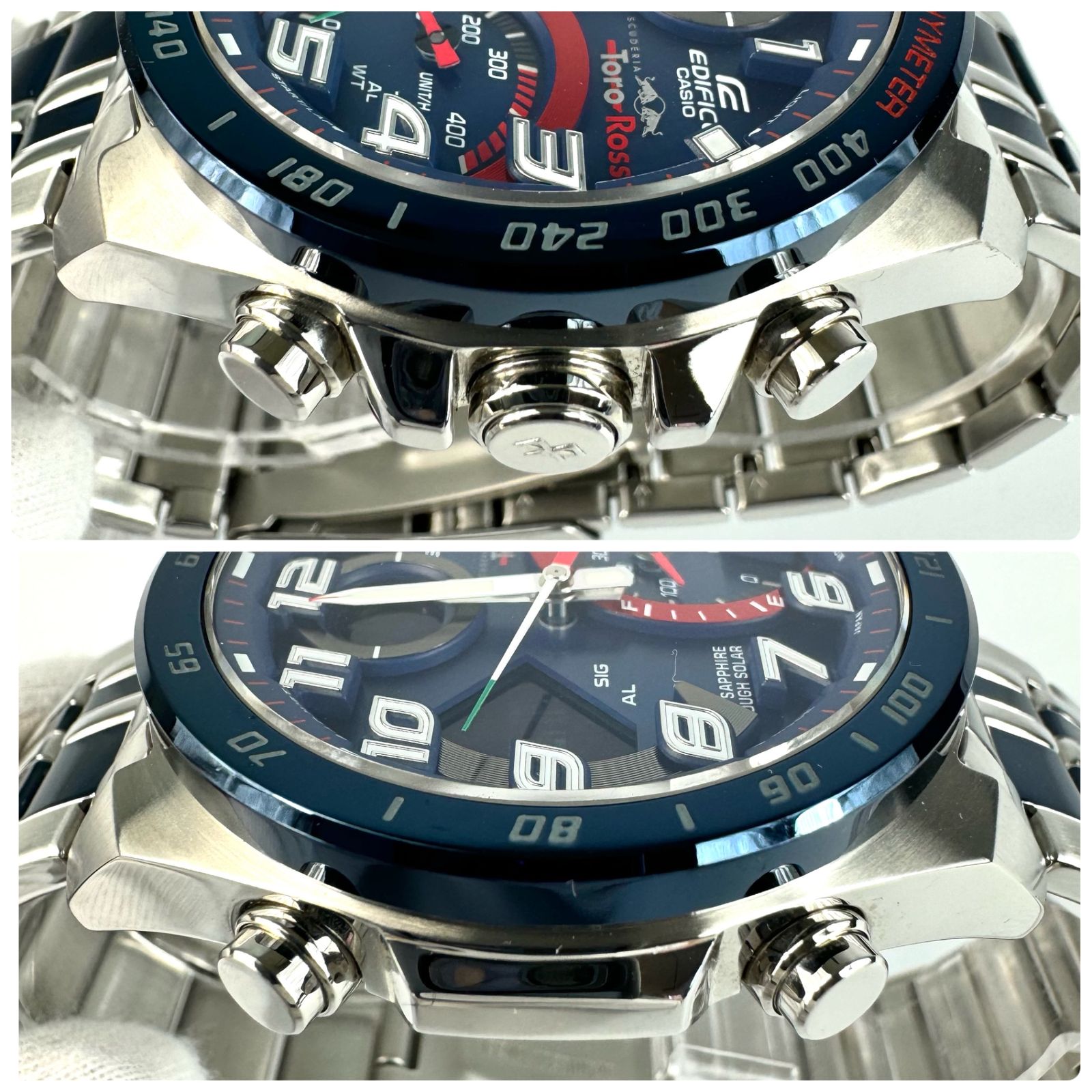 美品・希少】カシオ CASIO エディフィス EDIFICE ECB-900TR-2AJR 