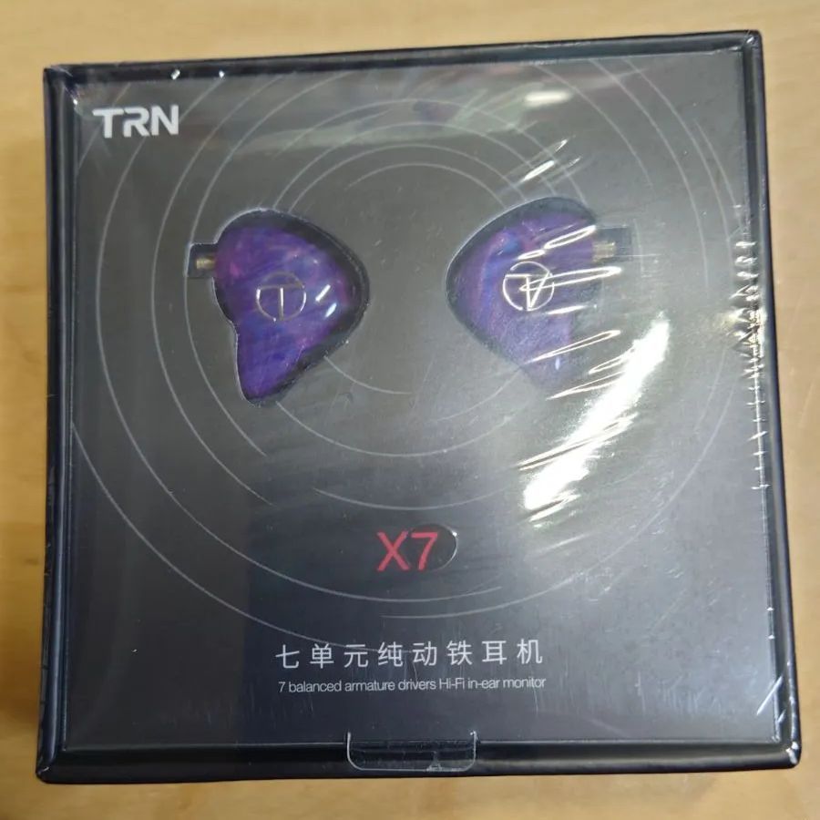 TRN X7 イヤホン 片側７BAドライバー - ＆Audio - メルカリ