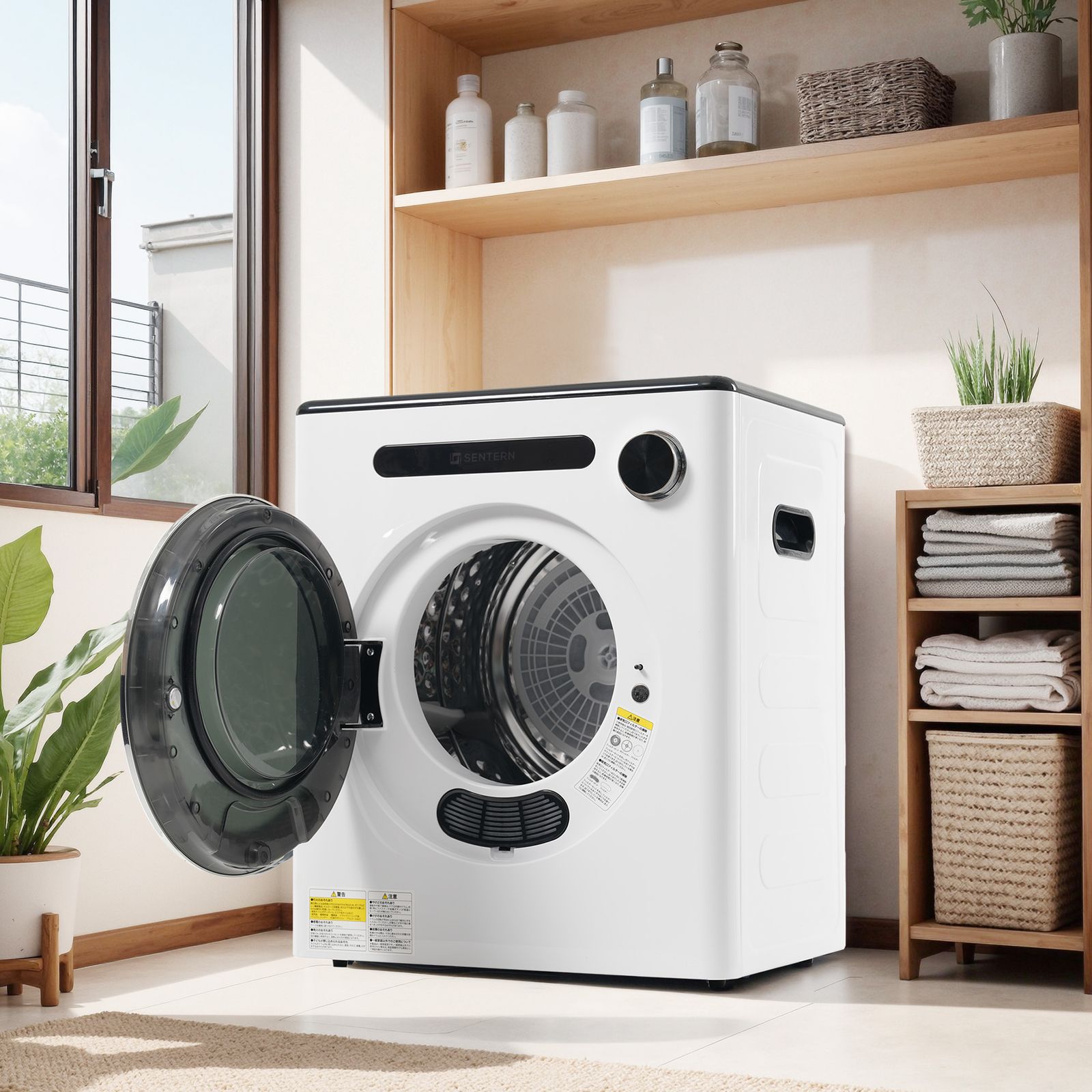SENTERN 衣類乾燥機 7KG工事不要 乾燥機 コンパクト タイマー 除菌 Amazon.co.jp: SENTERN 衣類乾燥機 7KG 乾燥機 工事不要 大容量