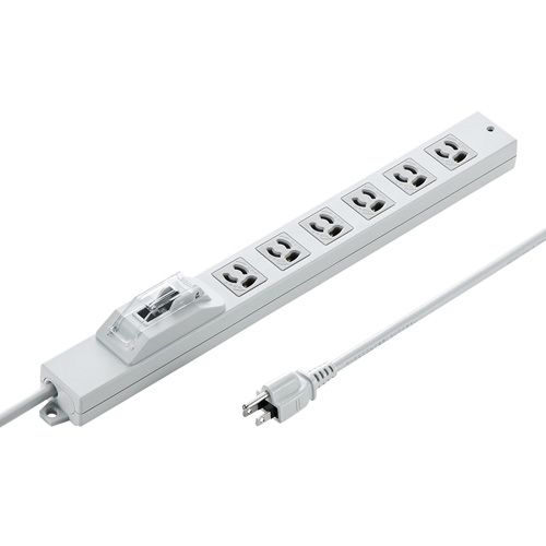 サンワサプライ 安全ブレーカータップ TAP-BR36A-3