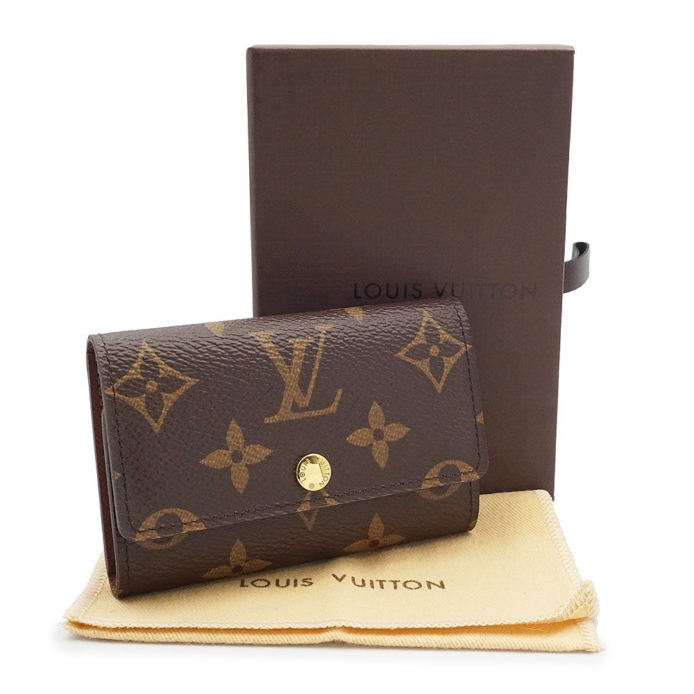 ルイ ヴィトン ミュルティクレ 6 キーケース モノグラム ブラウン ゴールド金具 M62630 LOUIS VUITTON ♥ 展示品