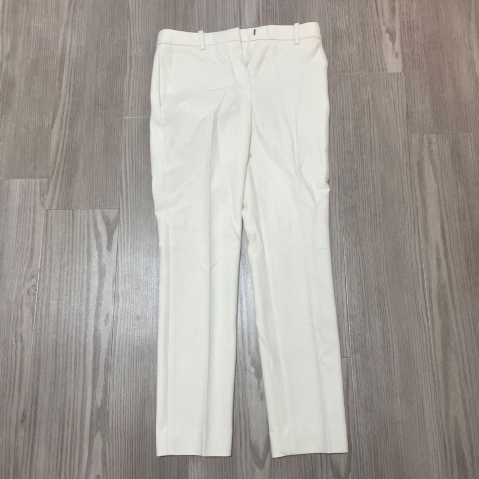 225312 theory セオリー Bistretch Double 3 Treeca GZ テーパードパンツ スリムフィット ストレッチ素材 ウォッシャブル 日本製 XXO 01-3406410-150-696 クリーム色