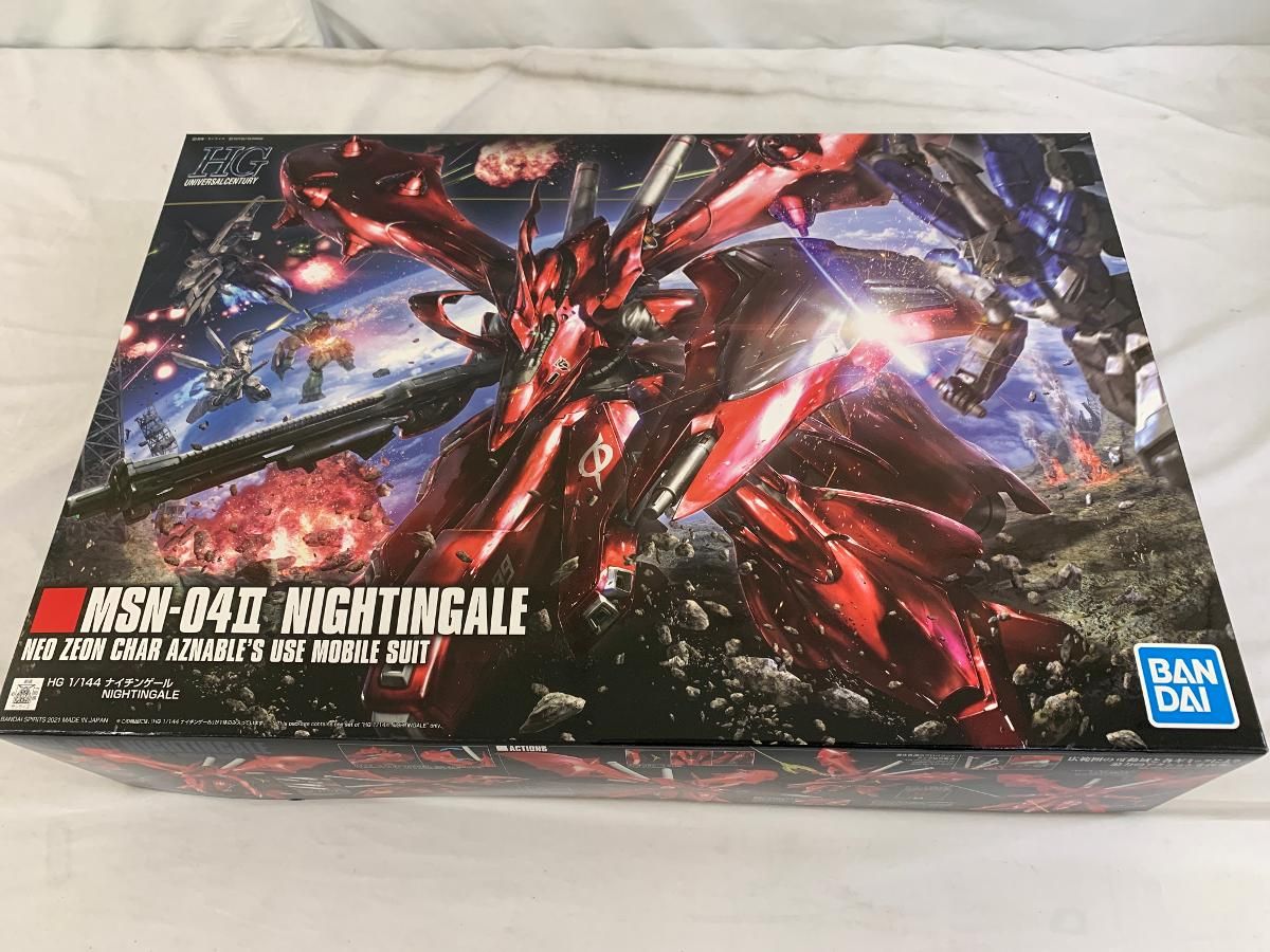 ♪【未開封】1/144 HGUC ナイチンゲール 機動戦士ガンダム 逆襲の