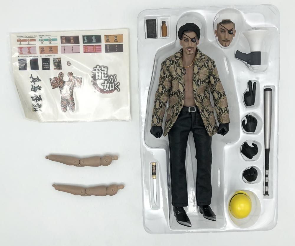 【新品未開封】龍が如く　真島吾朗　アスモストイズ　アクションフィギュア 8インチ アスモストイズ アルティメイト 8インチ『龍が如く』真島吾朗