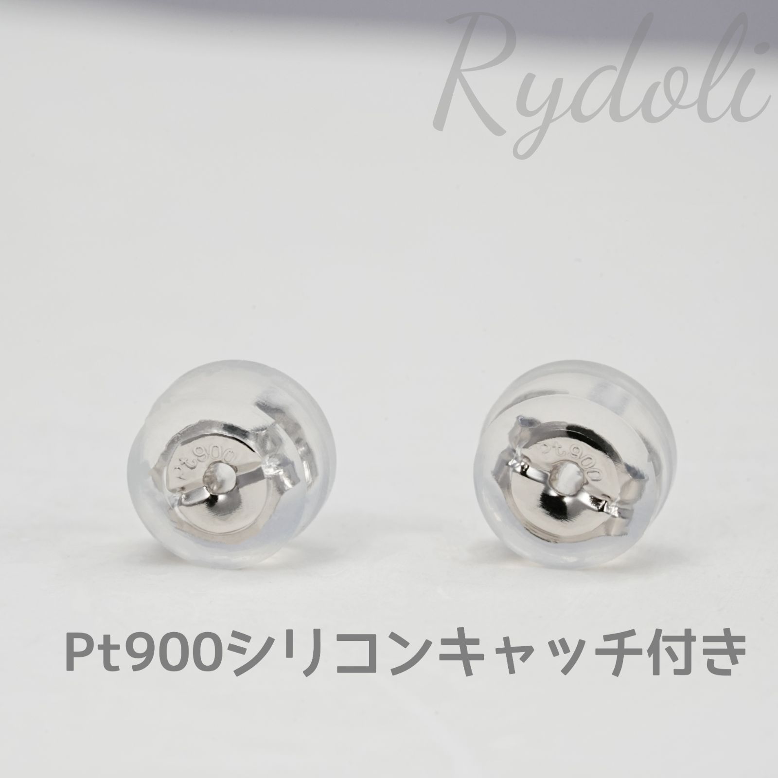 即納発送 PT950 2ct ラウンド ダイヤピアス ラボグロウンダイヤモンド 