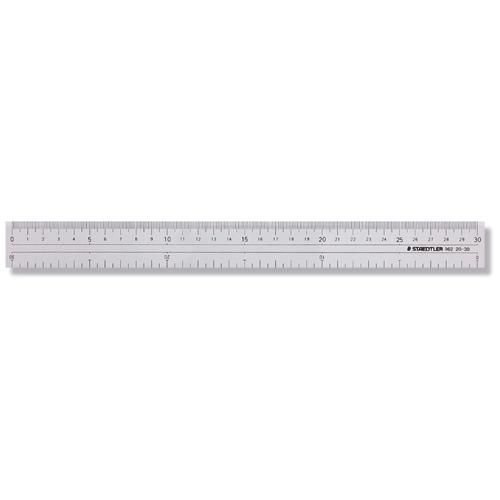 まとめ）ステッドラー日本 直線定規両側メモリ付き30cm 962 20-30