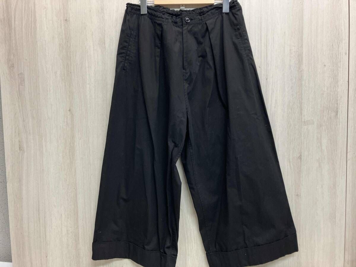 Y s ワイズ レディースパンツYE-P18-018 ワイドパンツ | ブラック 黒