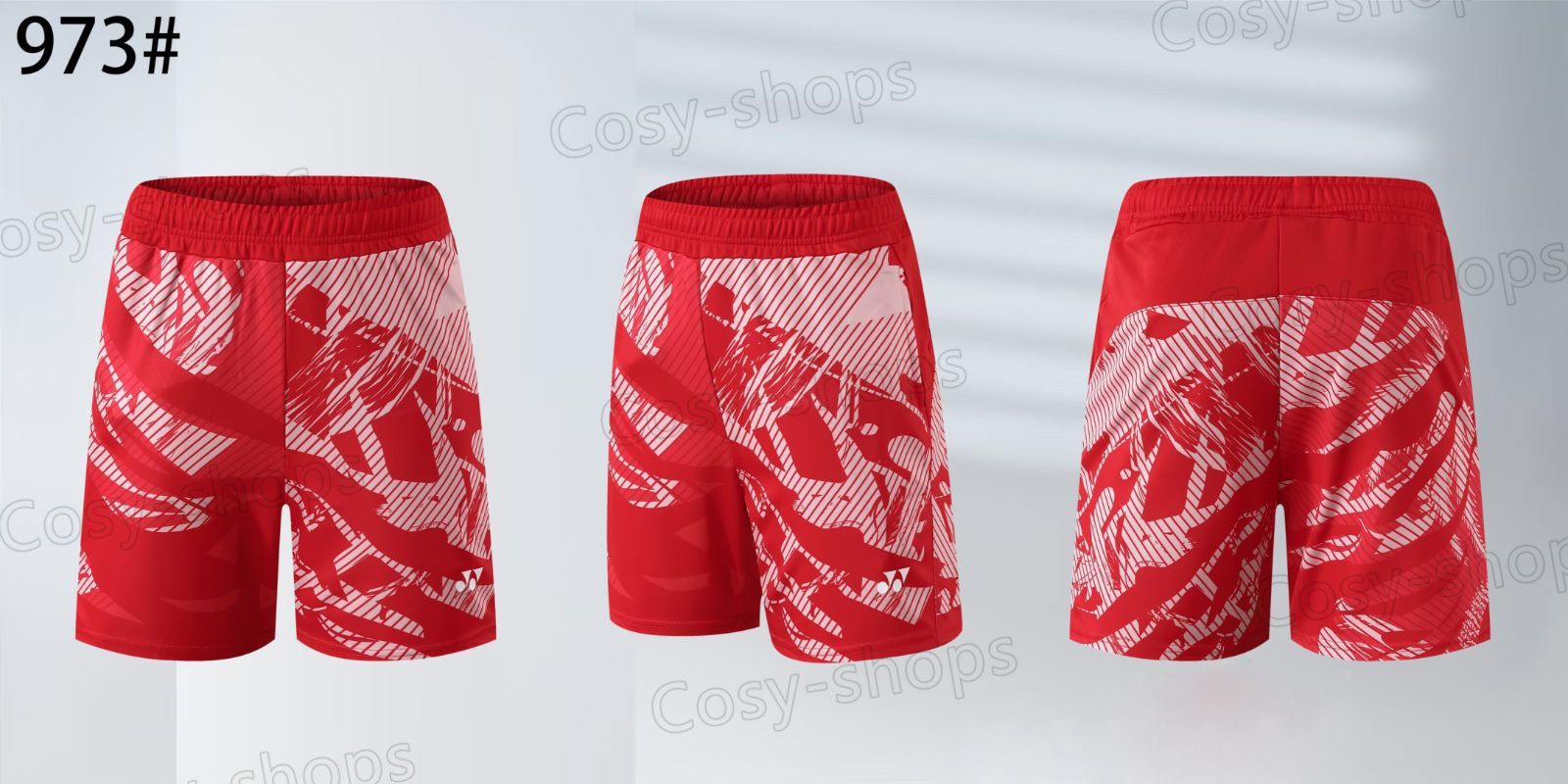 修太YONEX 幾何学模様 バドミントンパンツ XL 赤黄色 YONEX 幾何学模様 バドミントンパンツ - メルカリ