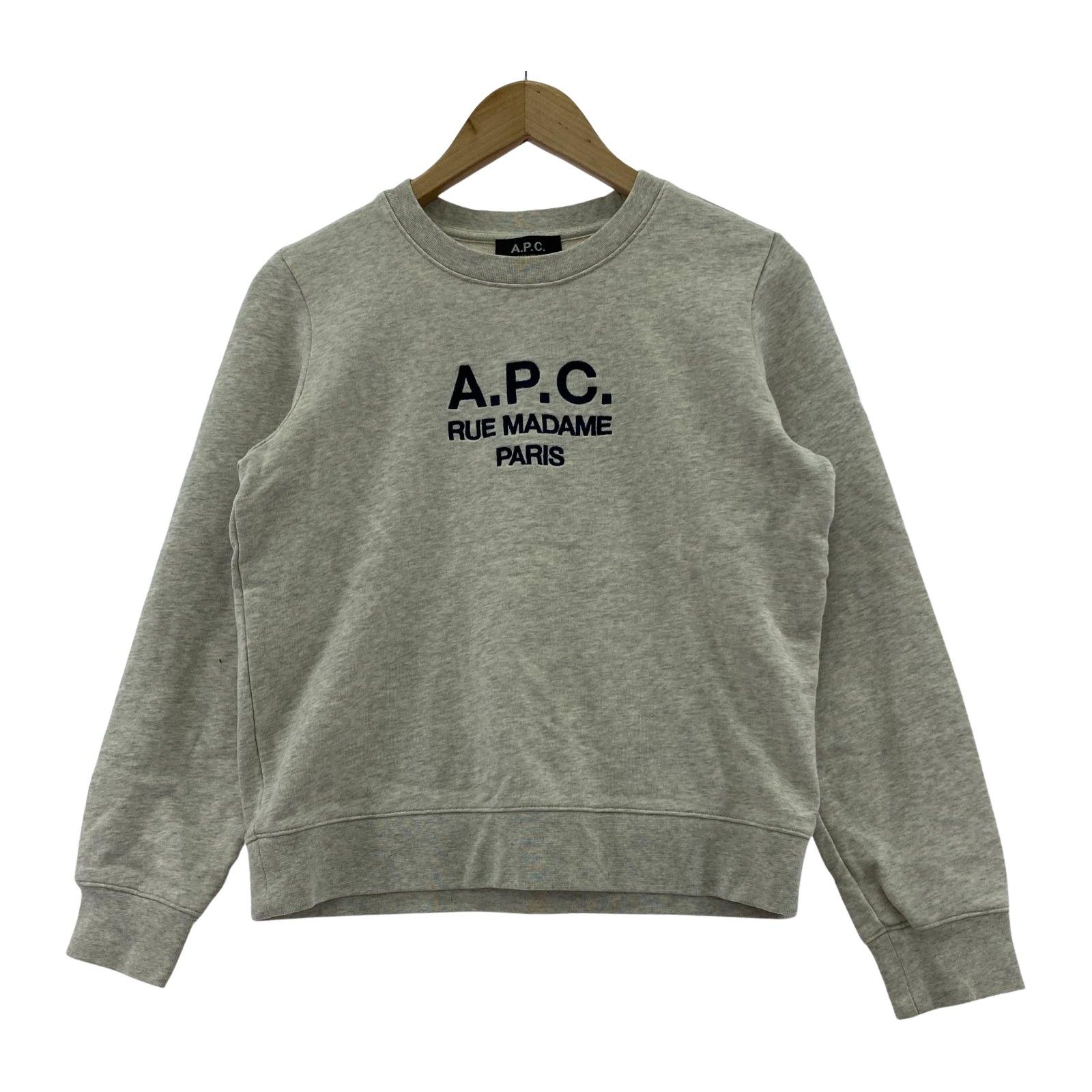 A.P.C. グレー トレーナー Sサイズ A.P.Cスウェット・トレーナー トレーナー S グレー - メルカリ