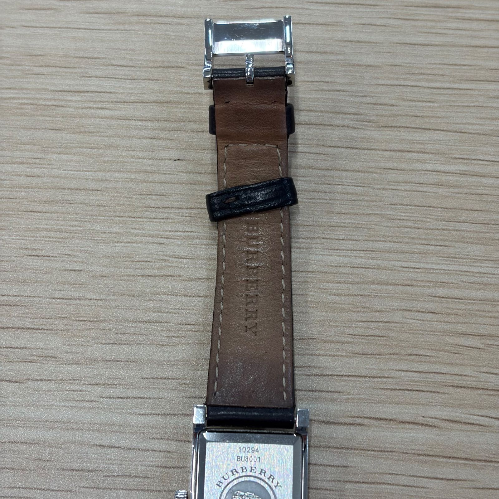 希少】BURBERRY バーバリー 腕時計 レクタンギュラ BU8001 - メルカリ