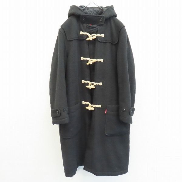 ピンクハウス PINKHOUSE ダッフルコート ロング フーディー ロゴ 花