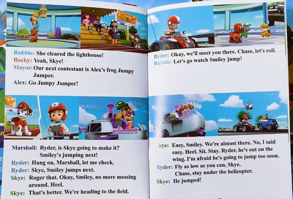 PAW Patrol アニメ 台本版英語絵本26冊 マイヤペン対応 パウ