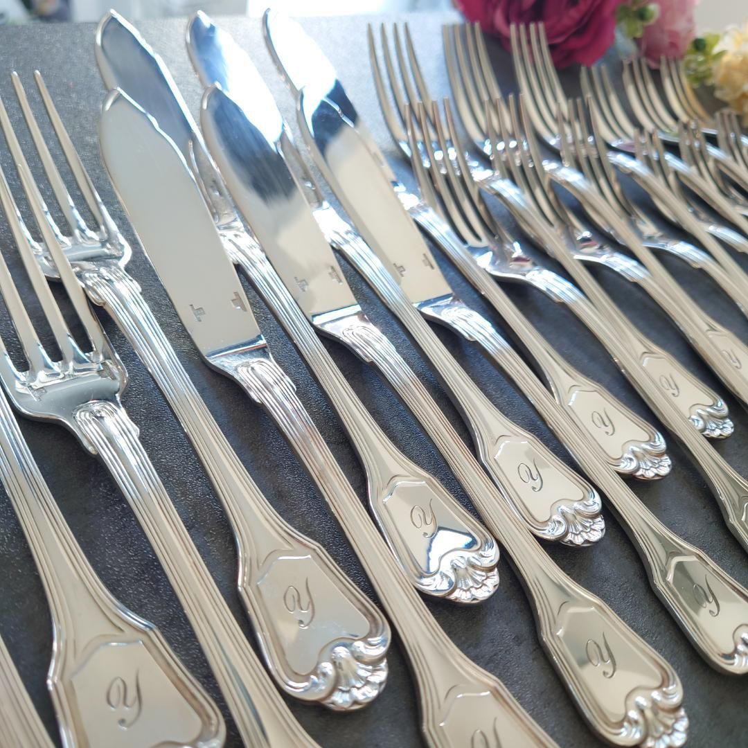  クリストフル ポートロイヤル 54点 カトラリーセット カトラリー(スプーン等)