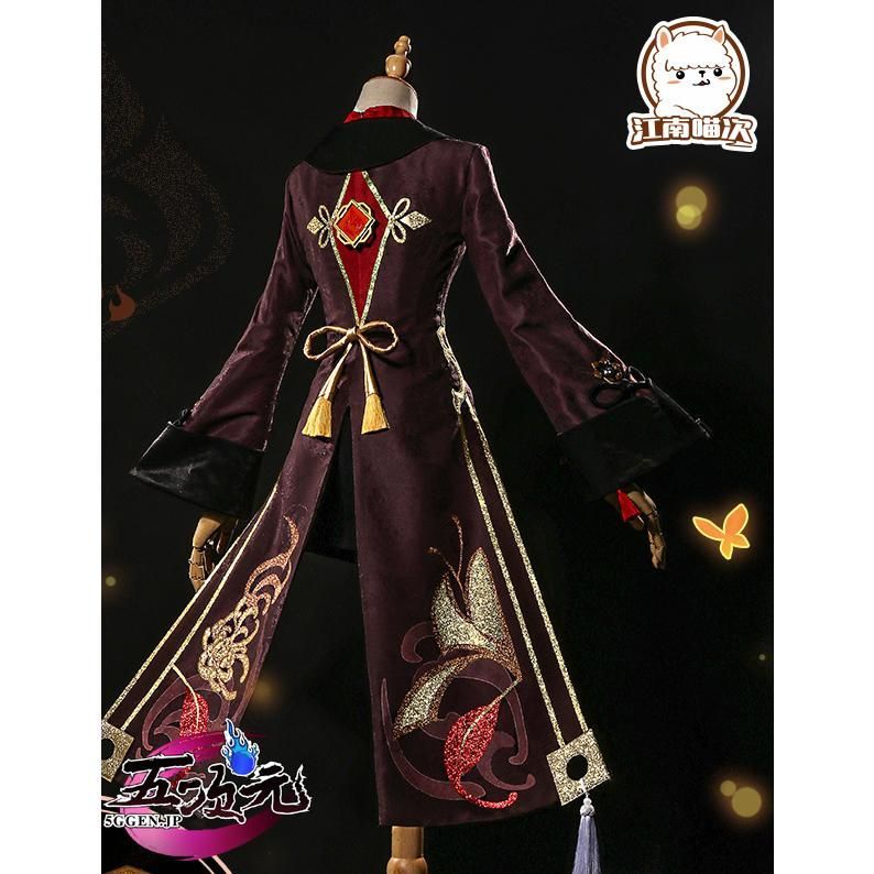 新品、未使用 江南猫次 原神 コスプレ 胡桃 フータオ 衣装