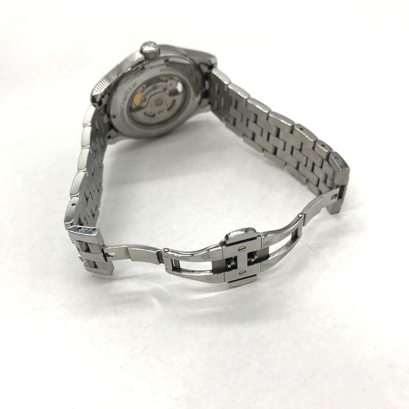 美品　ハミルトン　Hamilton H325651 自動巻き時計 ブラック HAMILTON 腕時計 ジャズマスター オープンハート H325651 箱付