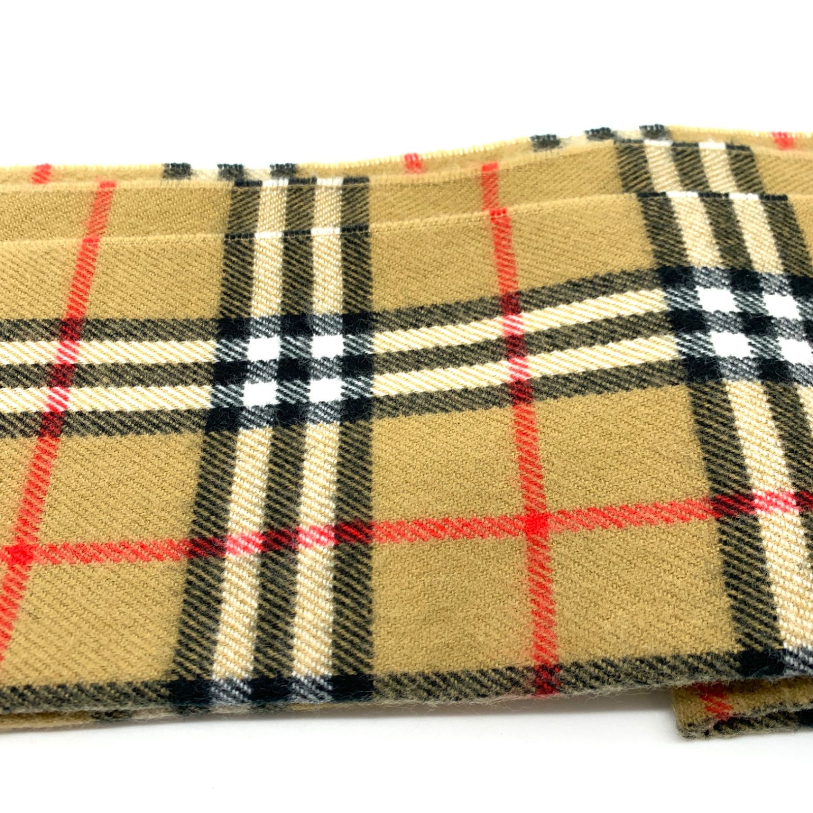【大人気】Burberrys バーバリーズ カシミヤマフラー　ノバチェック　定番 BURBERRY カシミヤ100% イギリス製 ノバチェックマフラー - 小物