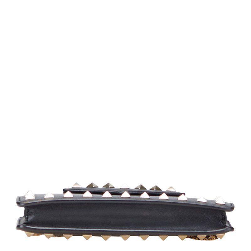 【美品】VALENTINO ヴァレンティノ　ロックスタッズ　チェーンショルダー ヴァレンティノ ロックスタッズ チェーンポーチ チェーン
