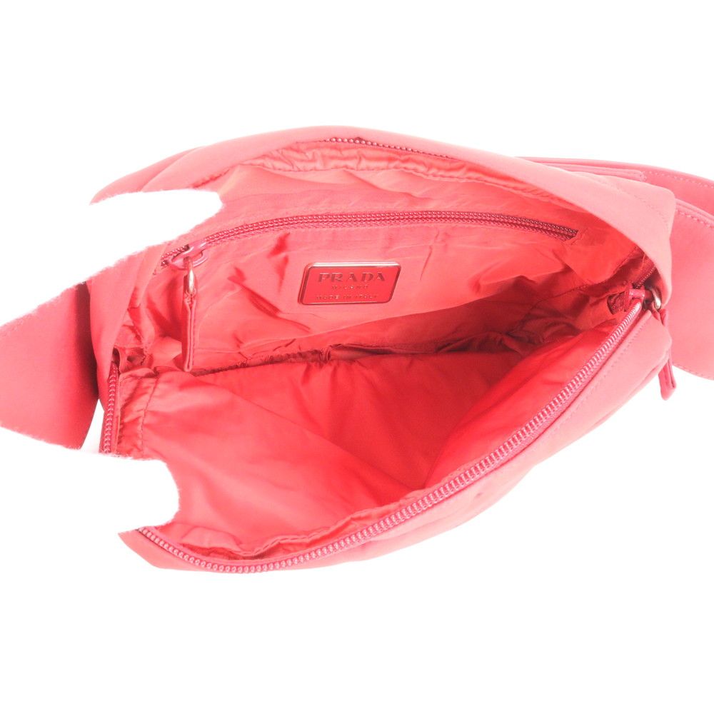 プラダ テスート ナイロン プラダスポーツ レザー ボディバッグ ボディ ウエストポーチ ショルダー トート メンズ EEE CS 19-8