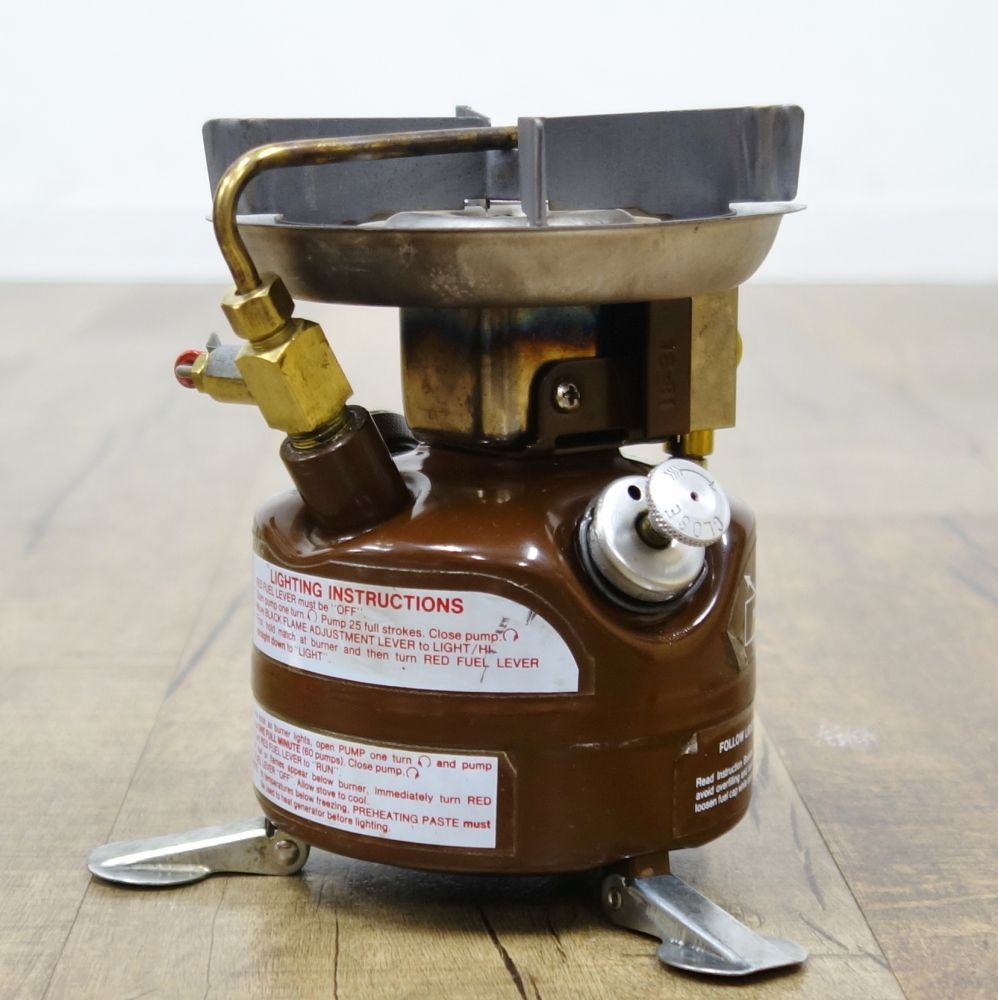 整備済み コールマン Coleman PEAK１ MODEL400 STOVE ピーク1 ガソリン ストーブ 2レバー 1981年12月 キャンプ アウトドア 整備済み コールマン Coleman PEAK1 MODEL400 STOVE ピーク1 ガソリン