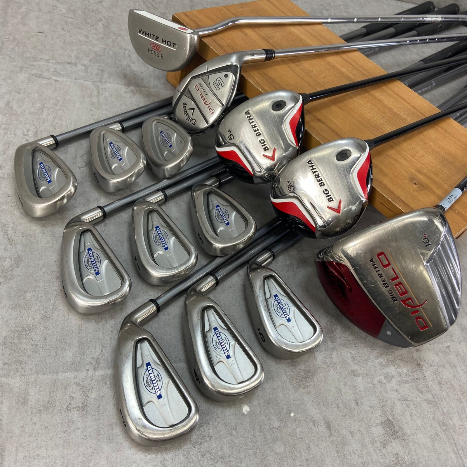 テーラーメイド ミズノ メンズゴルフ クラブセット 14本 右利き用