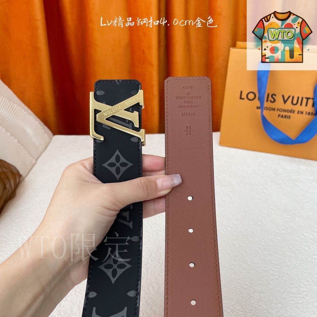 今日特価】Louis Vuitton ルイヴィトン レザーベルト - メルカリ