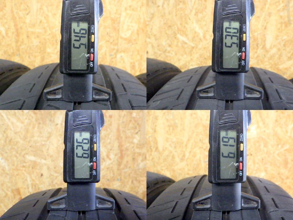 ギフトに最適。 J224 送料無料◆2025年製造 約6.5～7部山◆BS ECOPIA EP150◆185|55R16◆4本