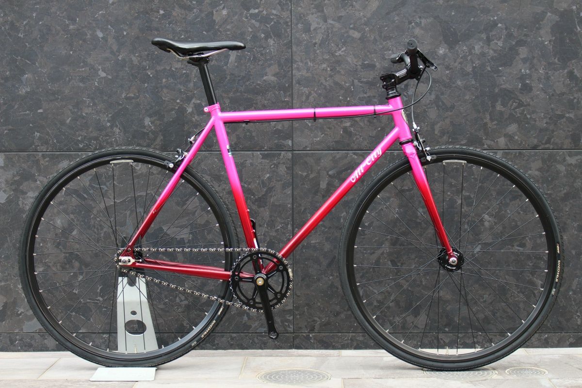 完成車】Chargebike PLUG RACER ピスト ブラック シングル 完成車