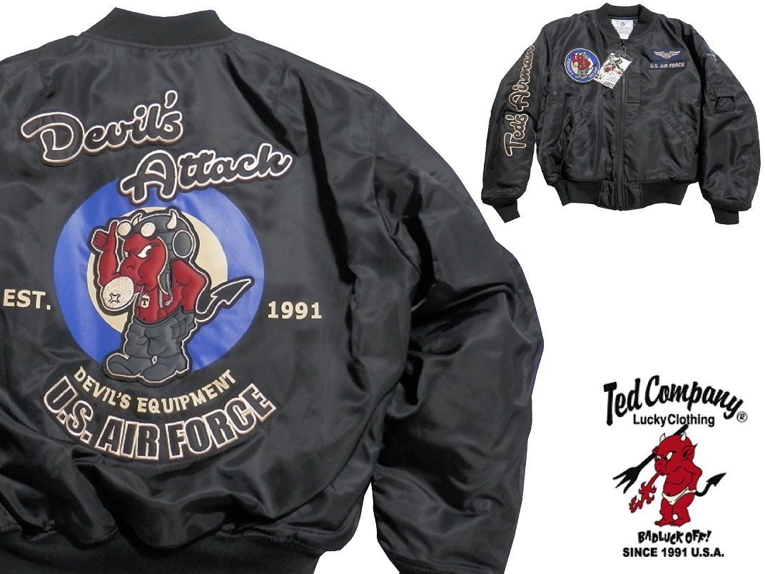 テッドマン TEDMAN MA-1 TMA-550 新品未使用タグ付送料込み TEDMAN テッドマン MA-1 TMA-550 アメカジ バイカー フライト