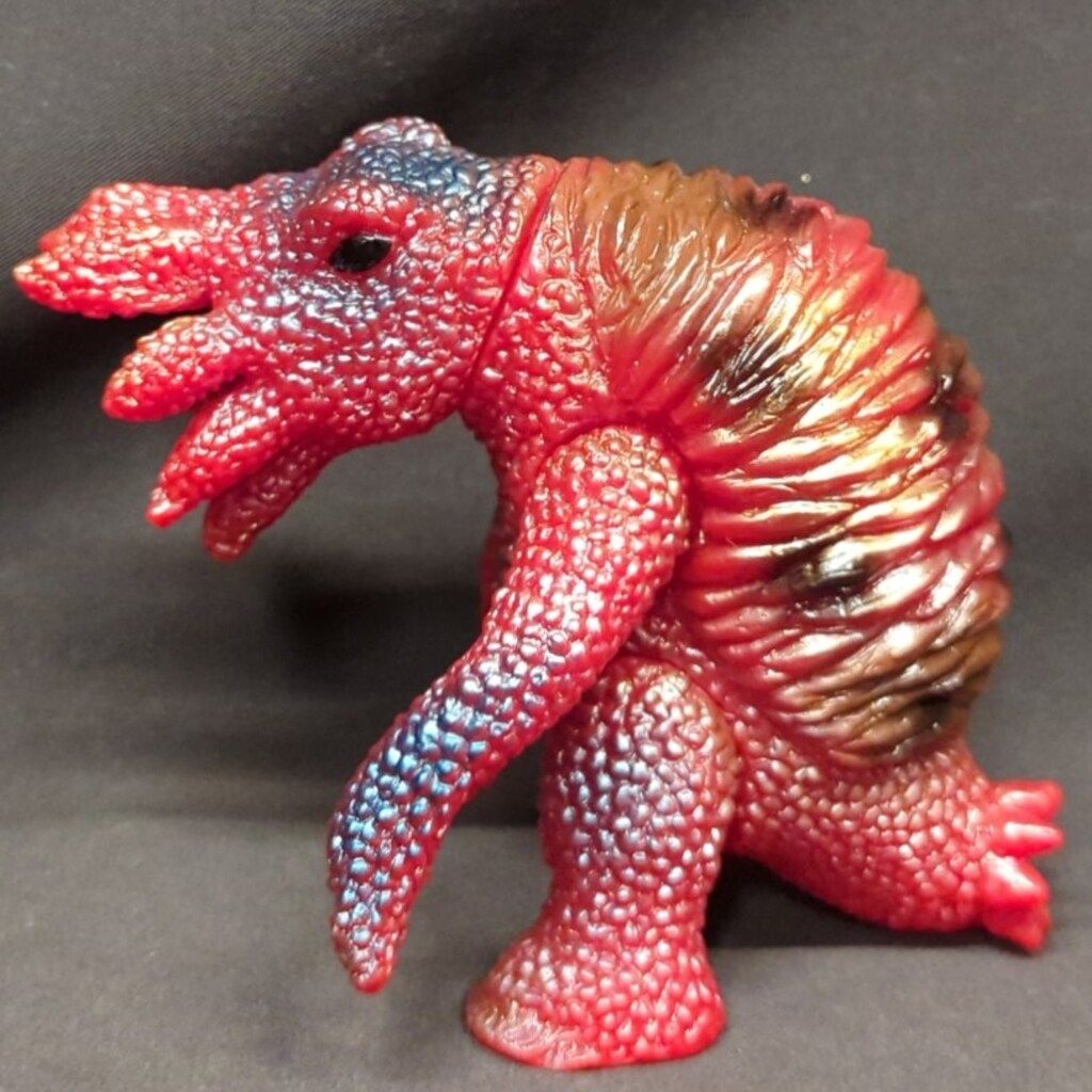 ヤモマーク 大怪獣シリーズ バラバラン(ピンク成型/赤/オレンジ/紺