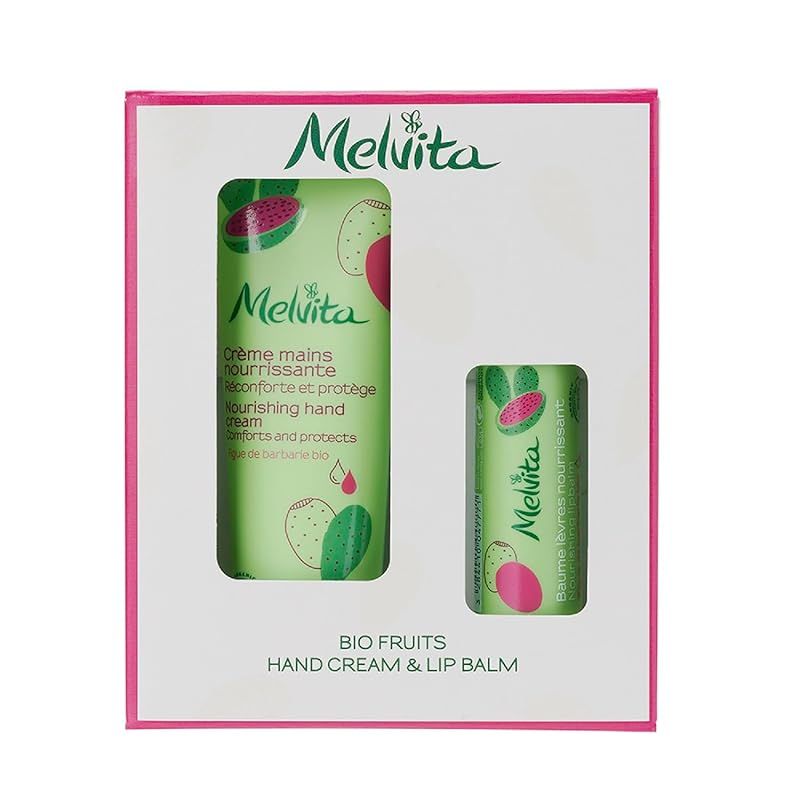 Melvita(メルヴィータ)BIOフルーツ ウチワサボテン ハンド＆リップケアセット