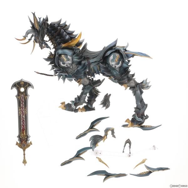 中古】[FIG]魂ウェブ商店限定 魔戒可動 魔導馬 ライゴウ 牙狼-GARO