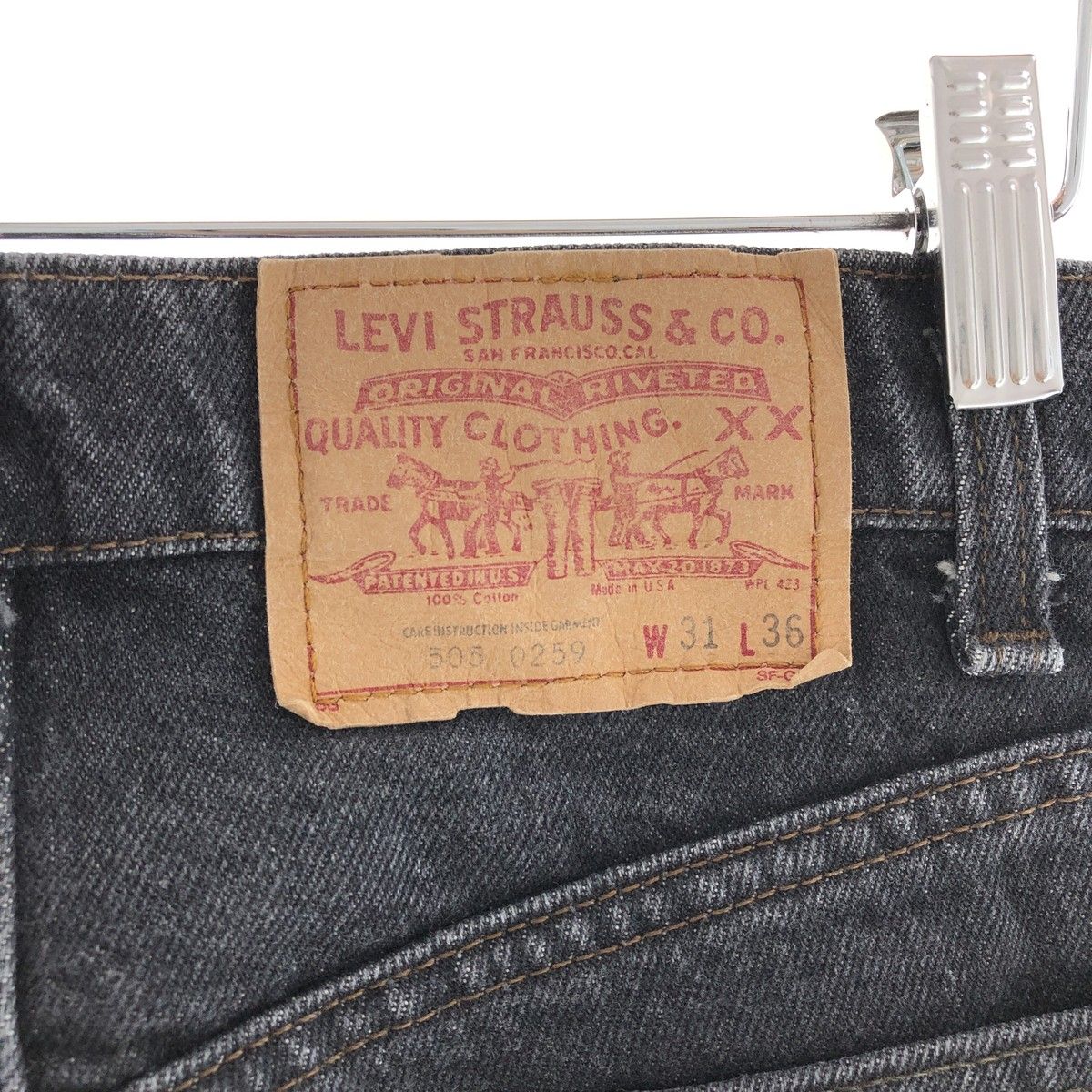 古着 90年代 リーバイス Levi's 505 REGULAR FIT STRAIGHT LEG ...