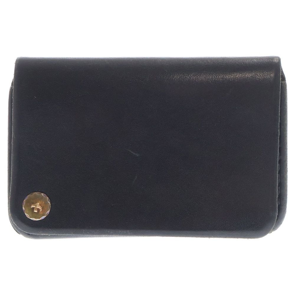 ゴローズ K18付き名刺入れ 黒 goro's (ゴローズ) K18付き名刺入れ ブラックゴールド - メルカリ