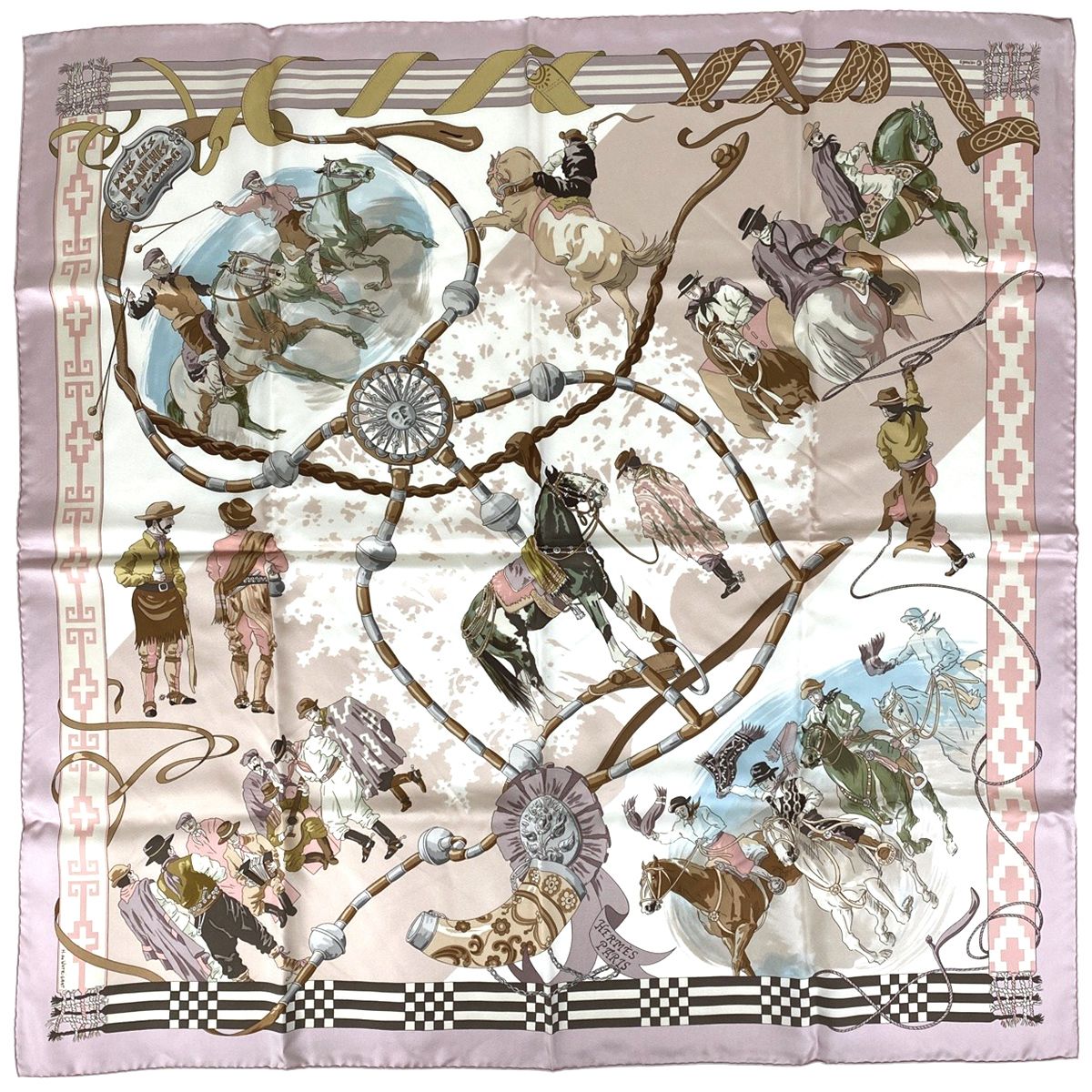 エルメス HERMES カレ 90 DANS LES BRANCHES DE L'OMBU オンブーの