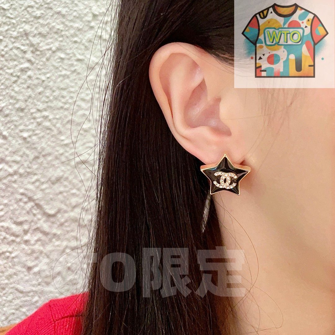 今日WTO】Chanel ヴィンテージ ダブル C ピアス 送料無料！在庫