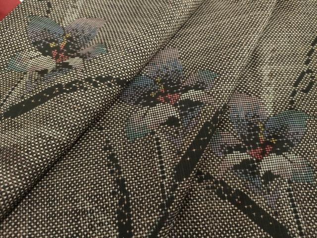 平和屋着物○本場大島紬 7マルキ 草花文 正絹 逸品 DAAQ3400ps - メルカリ 