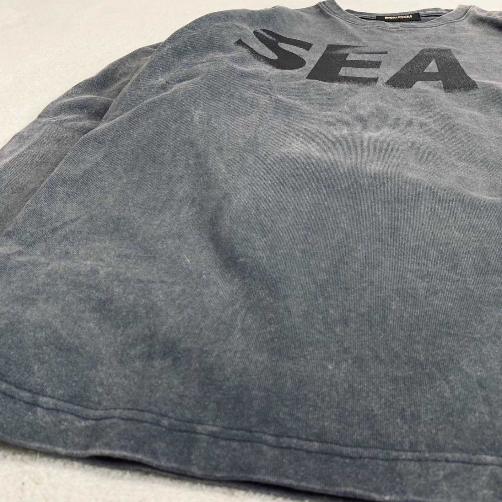 WIND AND SEA LOGO L/S TEE ロングスリーブTシャツ 長袖