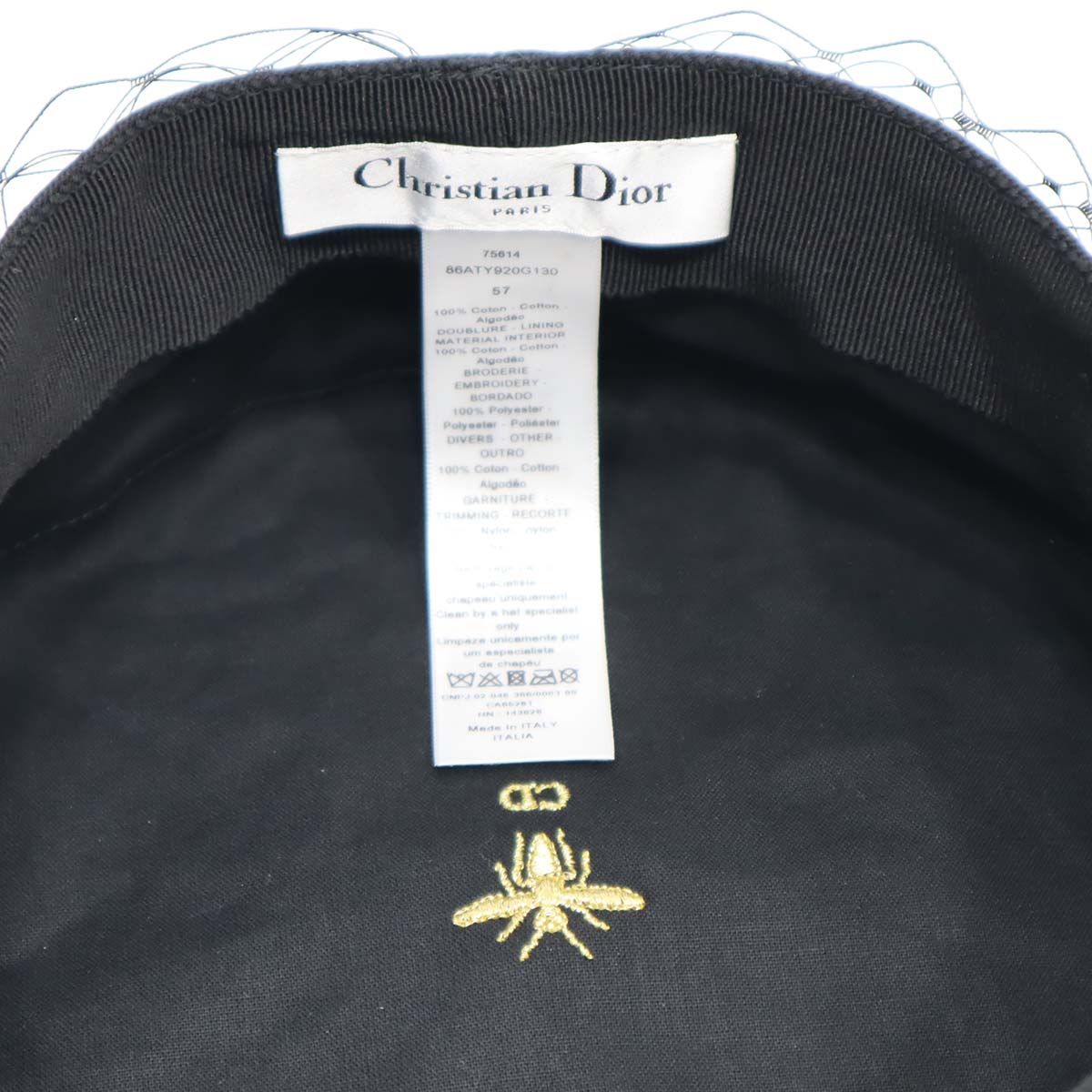 Christian Dior クリスチャンディオール DIOR ARTY キャップ ...