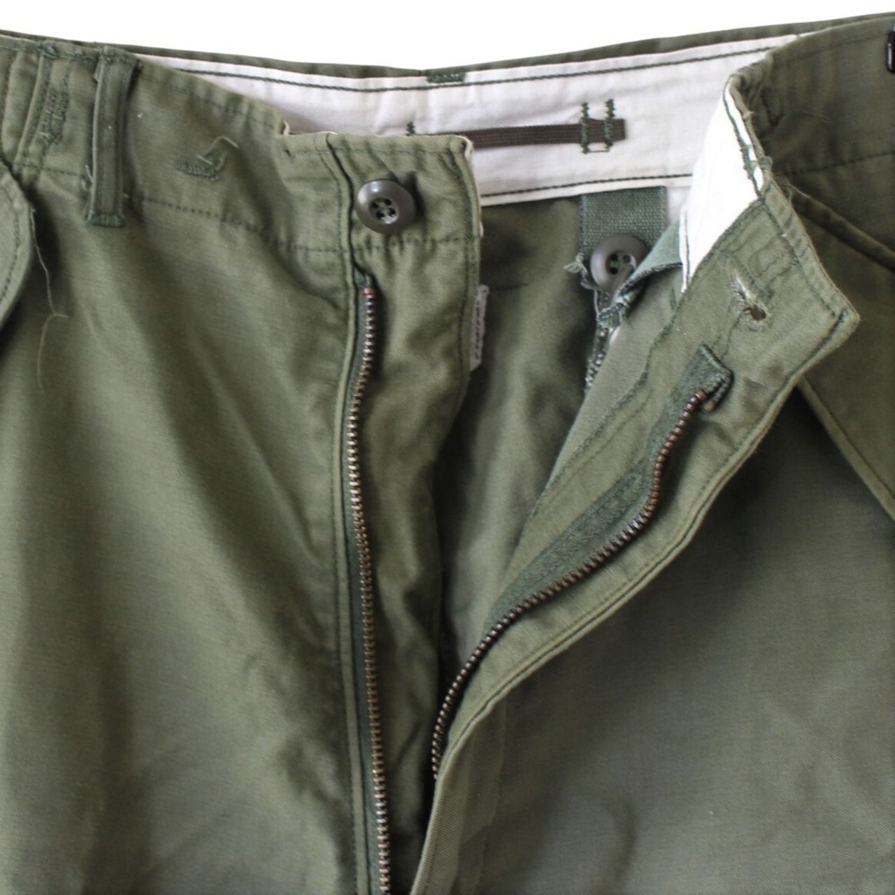 U.S.ARMY 米軍 70s カーゴパンツ M-65 WINMFIELD ODグリーン M-R （w