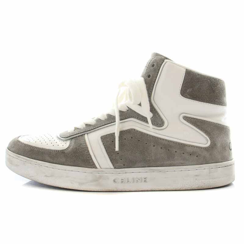セリーヌ CELINE CT-01 Z ハイトップスニーカー ハイカット スエード  