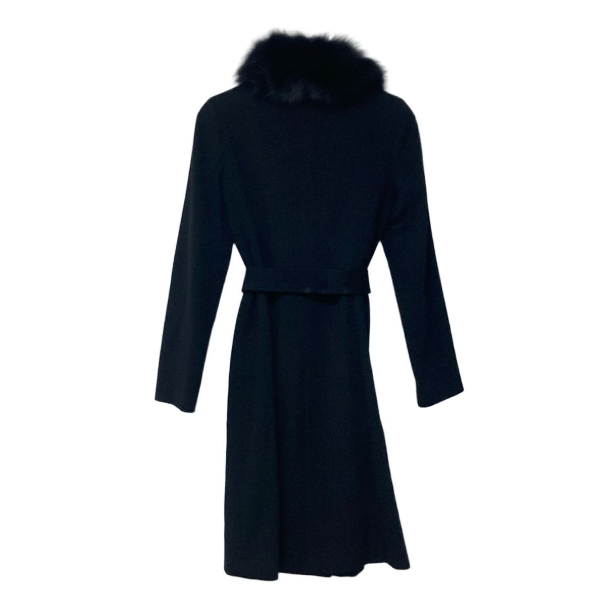 ANAYI アナイ コート サイズ36 S レディース - 黒 長袖 ファー 秋 冬