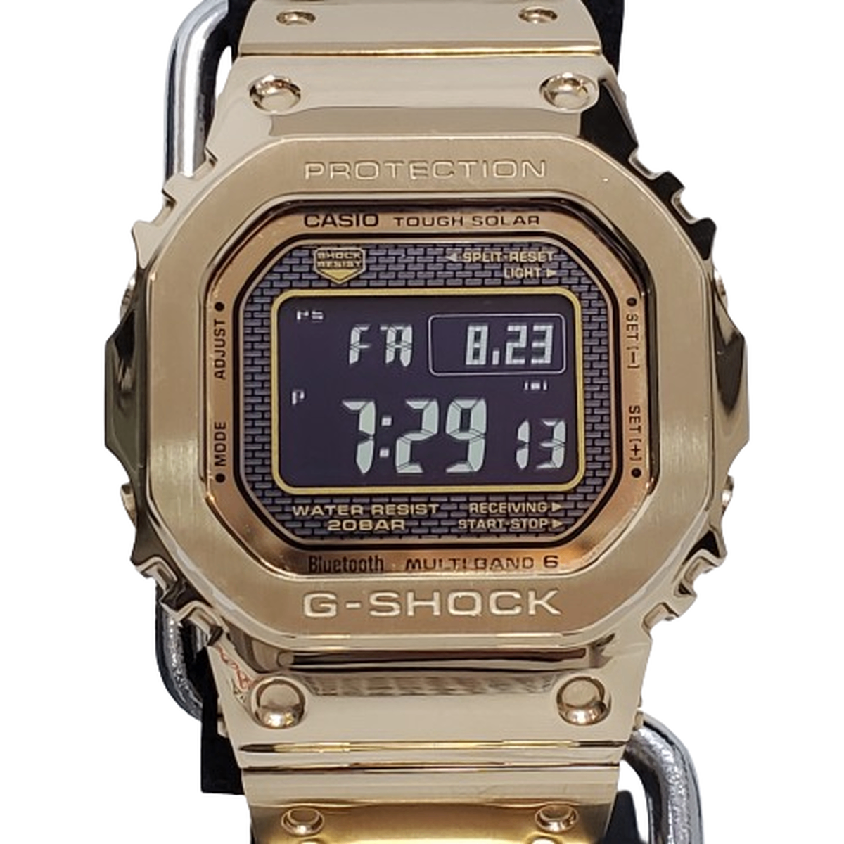 G-SHOCK ジーショック CASIO カシオ 腕時計 GMW-B5000GD-9 ORIGIN フルメタル Bluetooth 電波ソーラー ゴールド デジタル