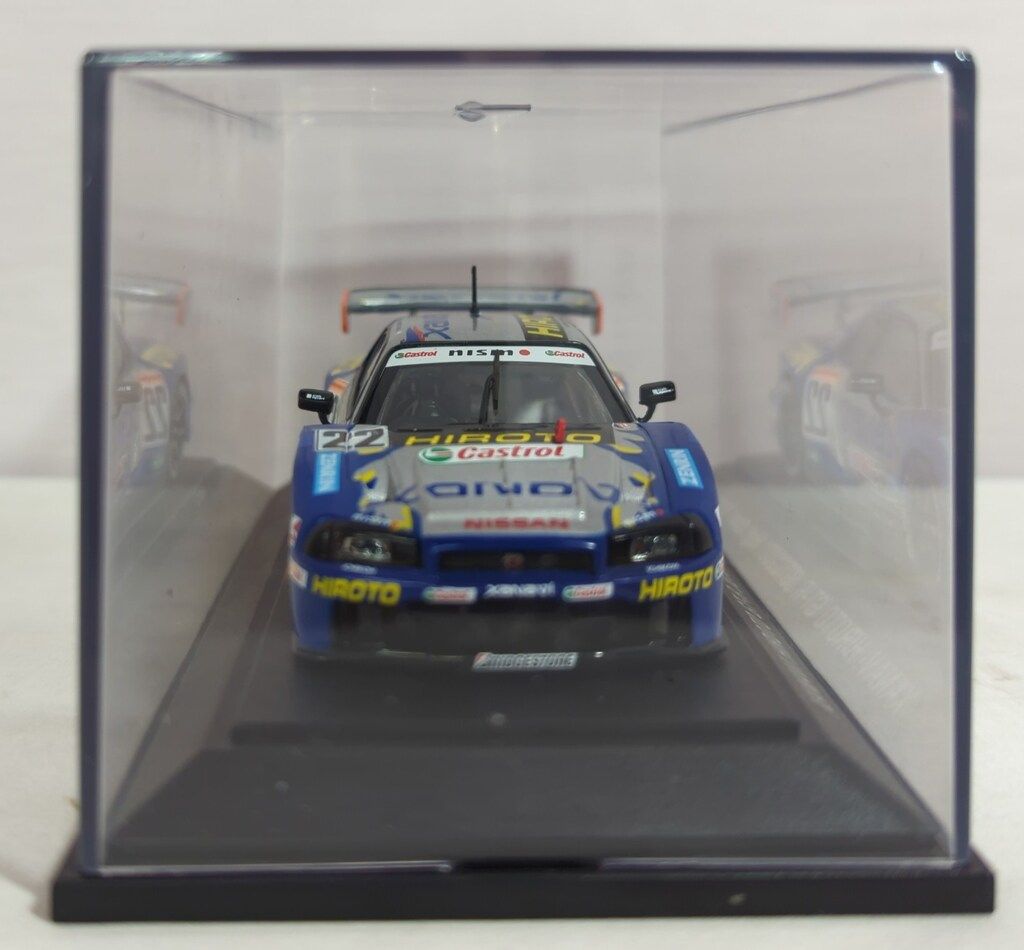 エムエムピー 1/43 EBBRO Racing XANAVI HIROTO GT-R JGTC 2001